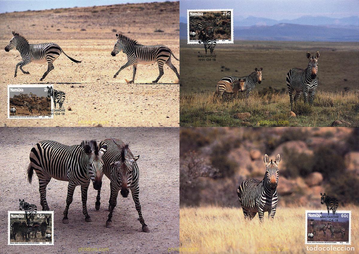 Sellos: 7371 MNH NAMIBIA 1991 CEBRA DE HARTMANN