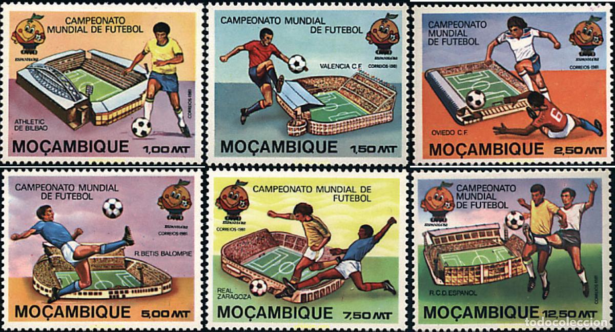 Sellos: 210759 MNH MOZAMBIQUE 1981 COPA DEL MUNDO DE FUTBOL. ESPA&Ntilde;A-82