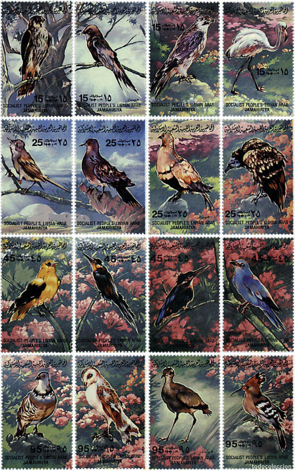 Sellos: 36718 MNH LIBIA 1982 AVES