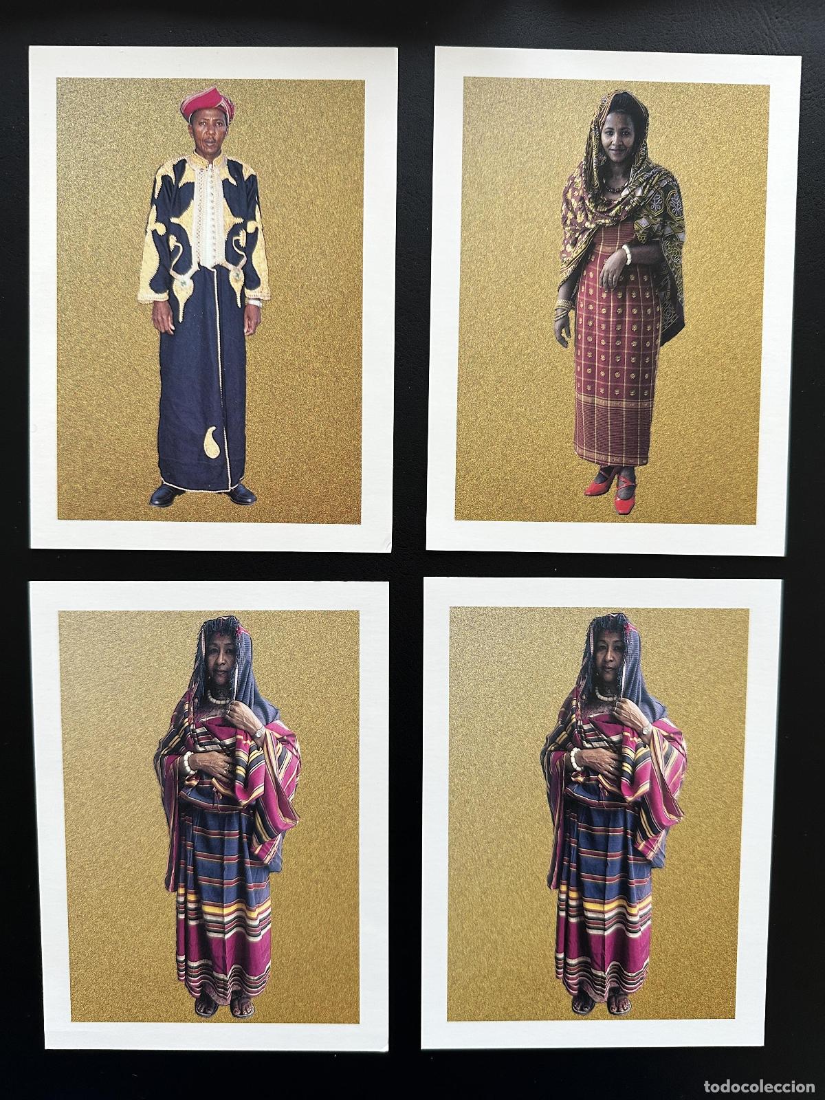 Sellos: Comoras 2002 Entero Postal Traje Tradicional
