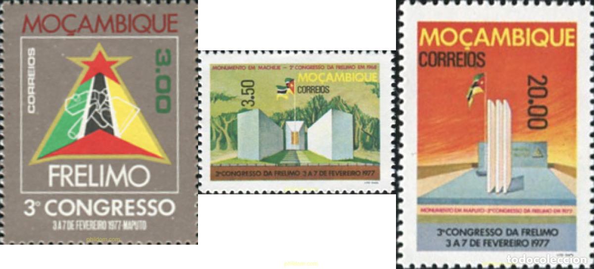 Sellos: 345795 MNH MOZAMBIQUE 1977 CONGRESO