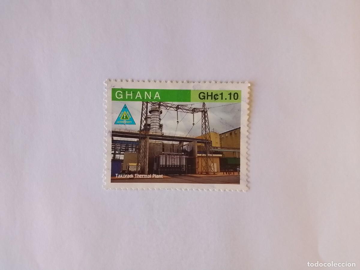 Sellos: A&Ntilde;O 1982 GHANA SELLO USADO