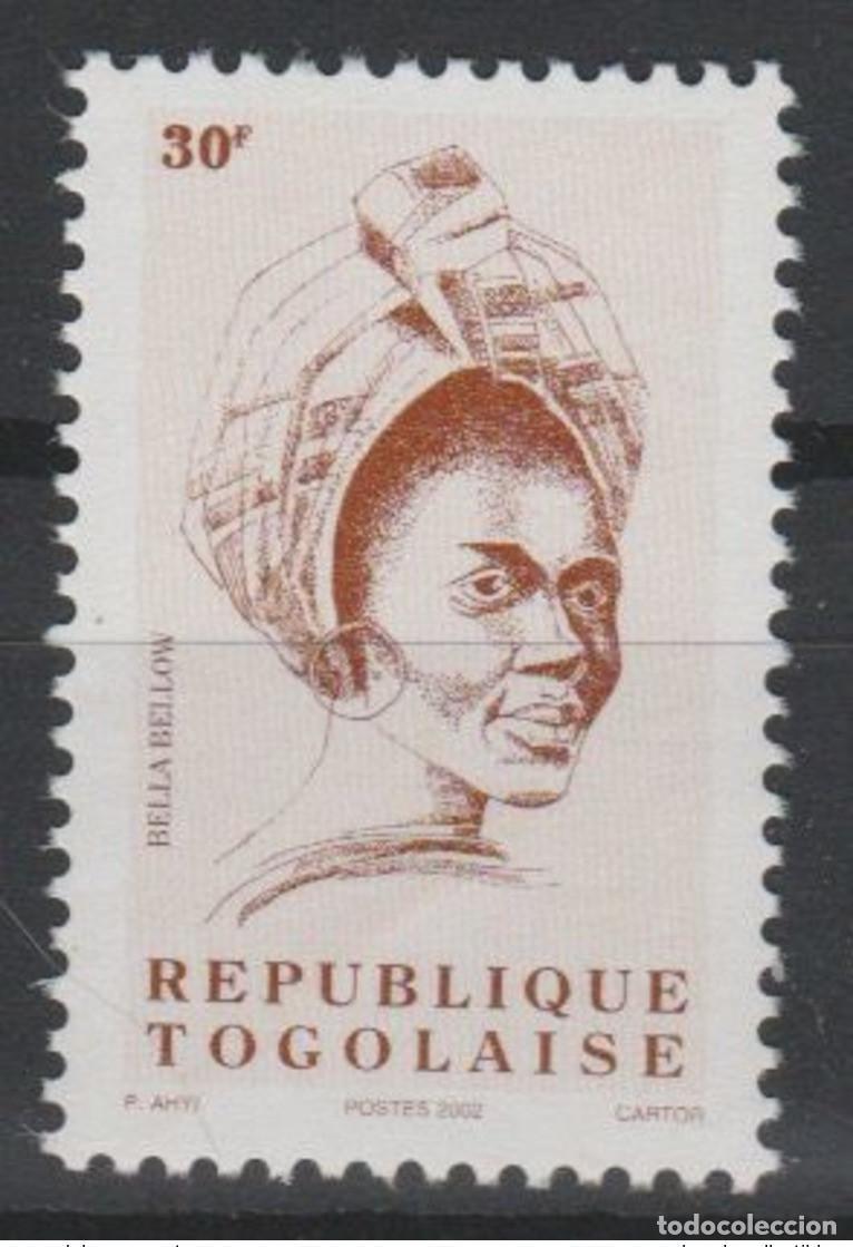 Sellos: Togo 2002 - Mi. 3242 Serie actual BELLA BELLOW 30 F MNH