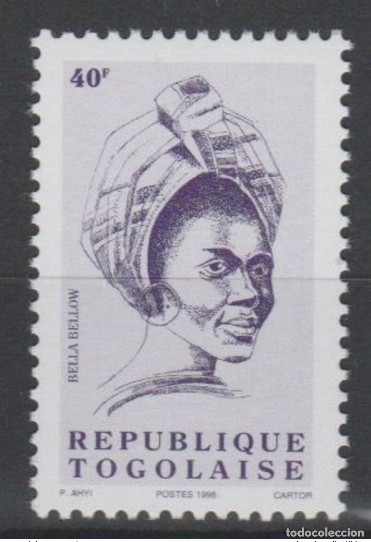 Sellos: Togo 1998 - Mi. 2845 Serie actual BELLA BELLOW 40 F MNH