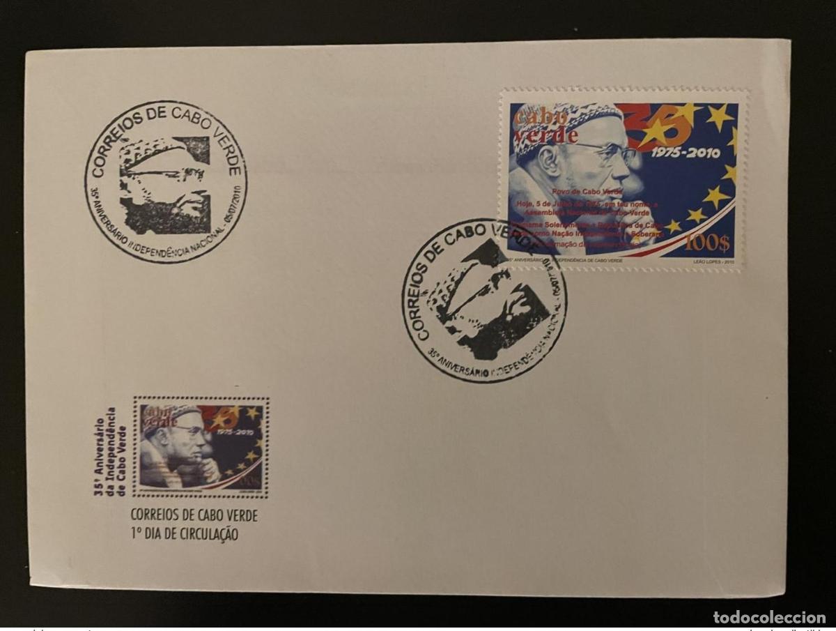 Sellos: Cabo Verde 2010 Mi. 969 FDC Independence Unabh&auml;ngigkeit Aristides Pereira