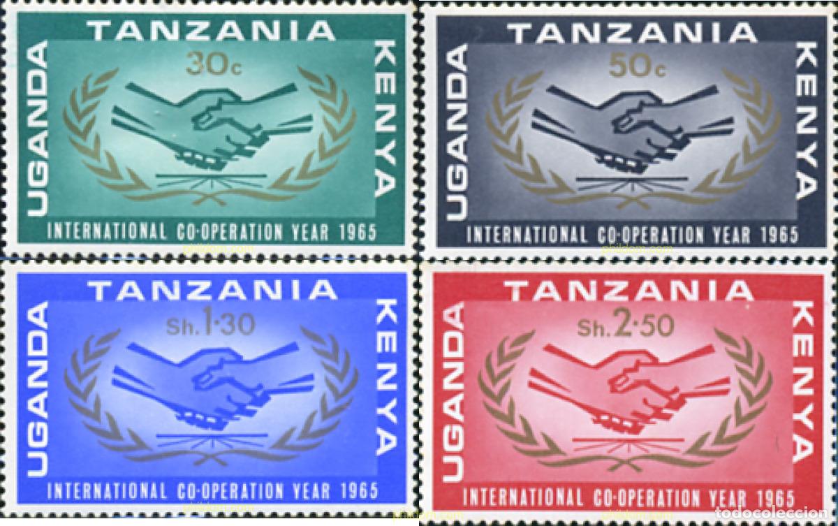 Sellos: 215076 MNH ESTE AFRICANO 1965 A&Ntilde;O INTERNACIONAL DE LA ORGANIZACION DEL TRABAJO