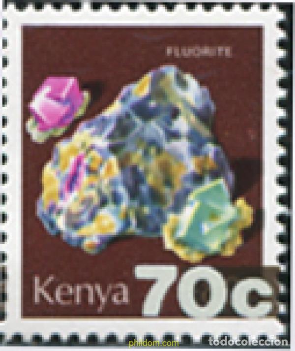 Sellos: 336828 MNH KENIA 1982 MINERALES