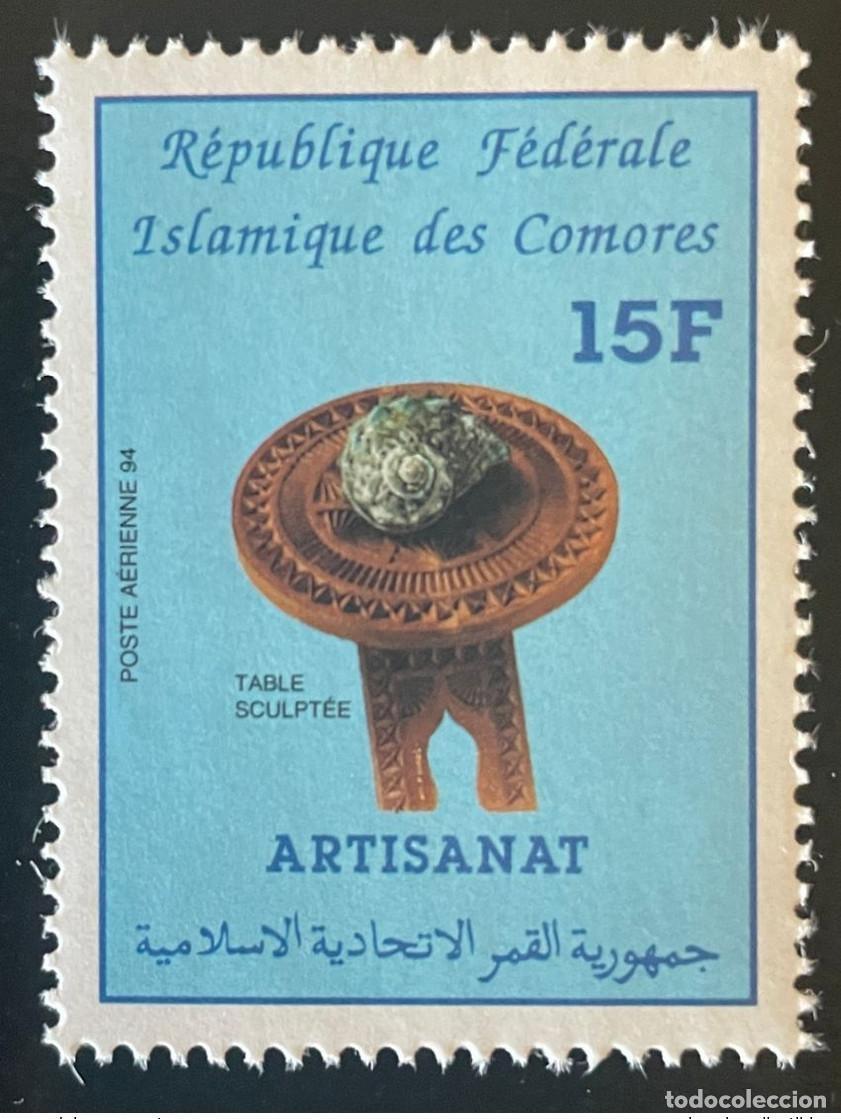 Sellos: Comoras 1994 Mi. 1114 15F Handicraft Kunsthandwerk Concha artesanal MNH