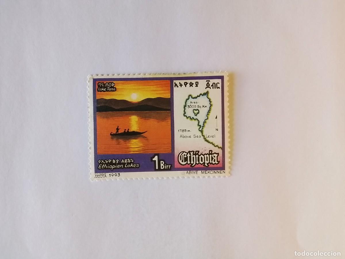 Sellos: A&Ntilde;O 1993 ETIOP&Iacute;A SELLO USADO