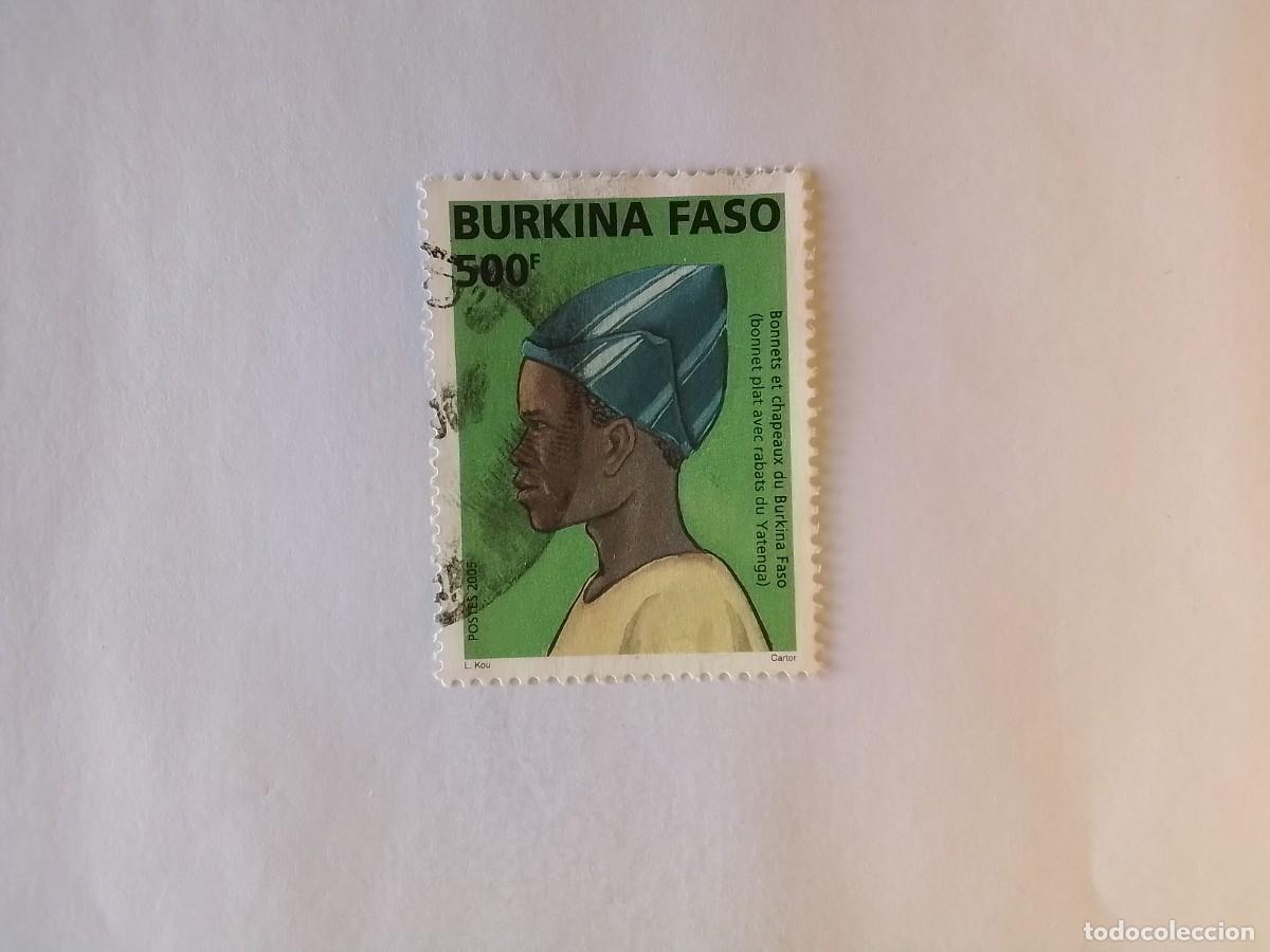Sellos: A&Ntilde;O 2005 BURKINA FASO SELLO USADO