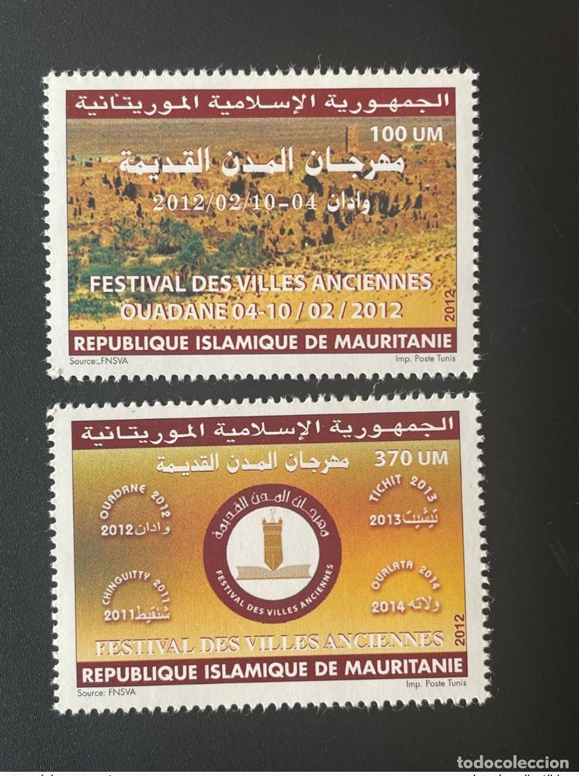 Selos: Mauritania 2012 Mi. 1197 - 1198 Festival de ciudades antiguas Ouadane