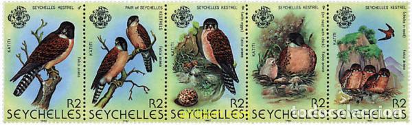 Sellos: 181979 MNH SEYCHELLES 1980 PAJAROS DE SEYCHELLES
