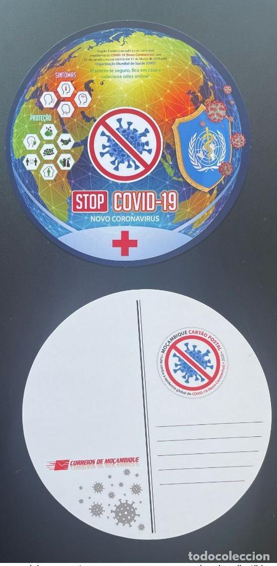 Sellos: Mozambique 2020 Mi.? Pandemia total del virus COVID-19 (coronavirus) de la OMS