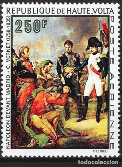 Sellos: Alto Volta 1969 - Mi 271 - YT A 72 - Napol&eacute;on Bonaparte - MNH** ( A&eacute;reo )
