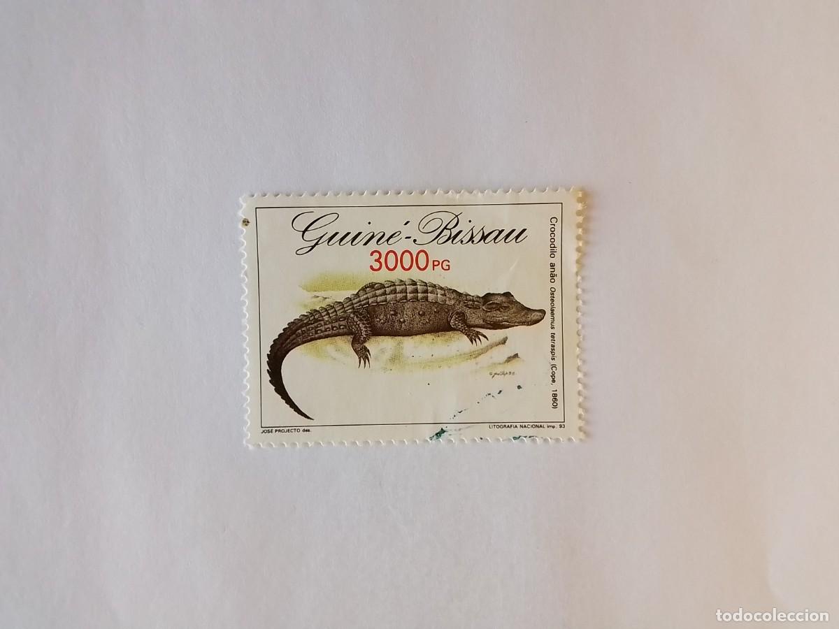 Sellos: A&Ntilde;O 1993 GUINEA BISAO SELLO USADO