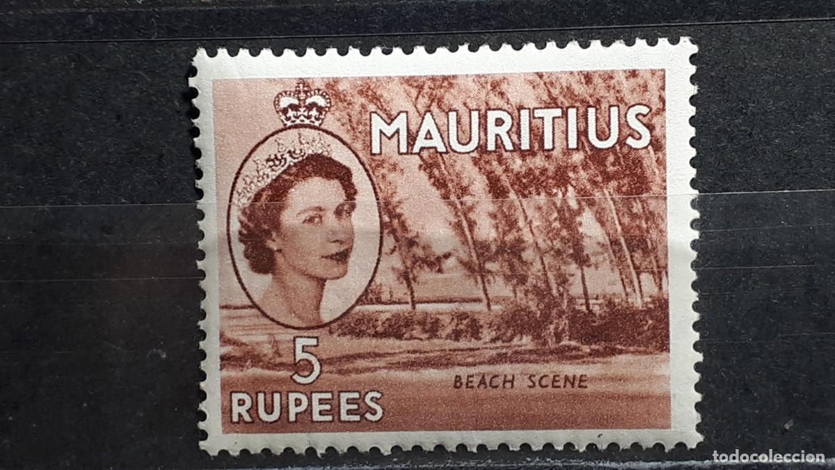 Sellos: MAURICIO. A&Ntilde;O 1953-4. **. YVERT 254