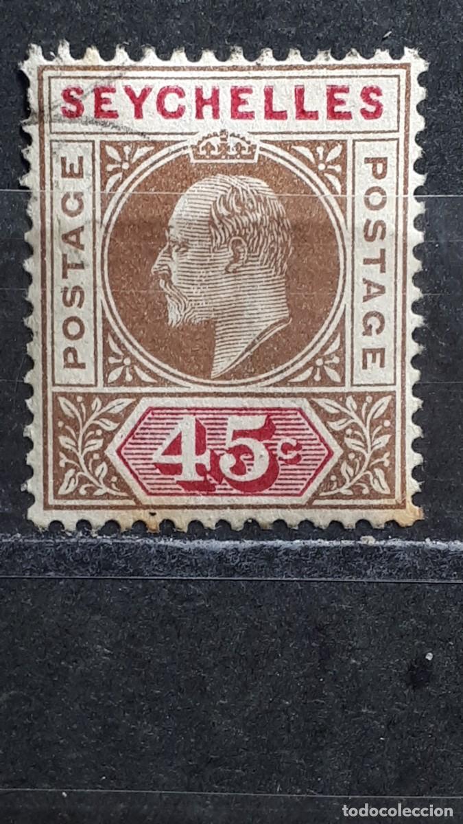 Sellos: SEYCHELLES. A&Ntilde;O 1903-4. &deg;. YVERT 45