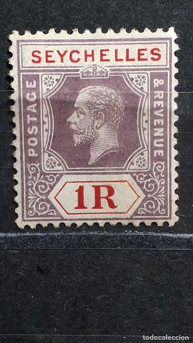 Sellos: SEYCHELLES. A&Ntilde;O 1917. *. YVERT 86