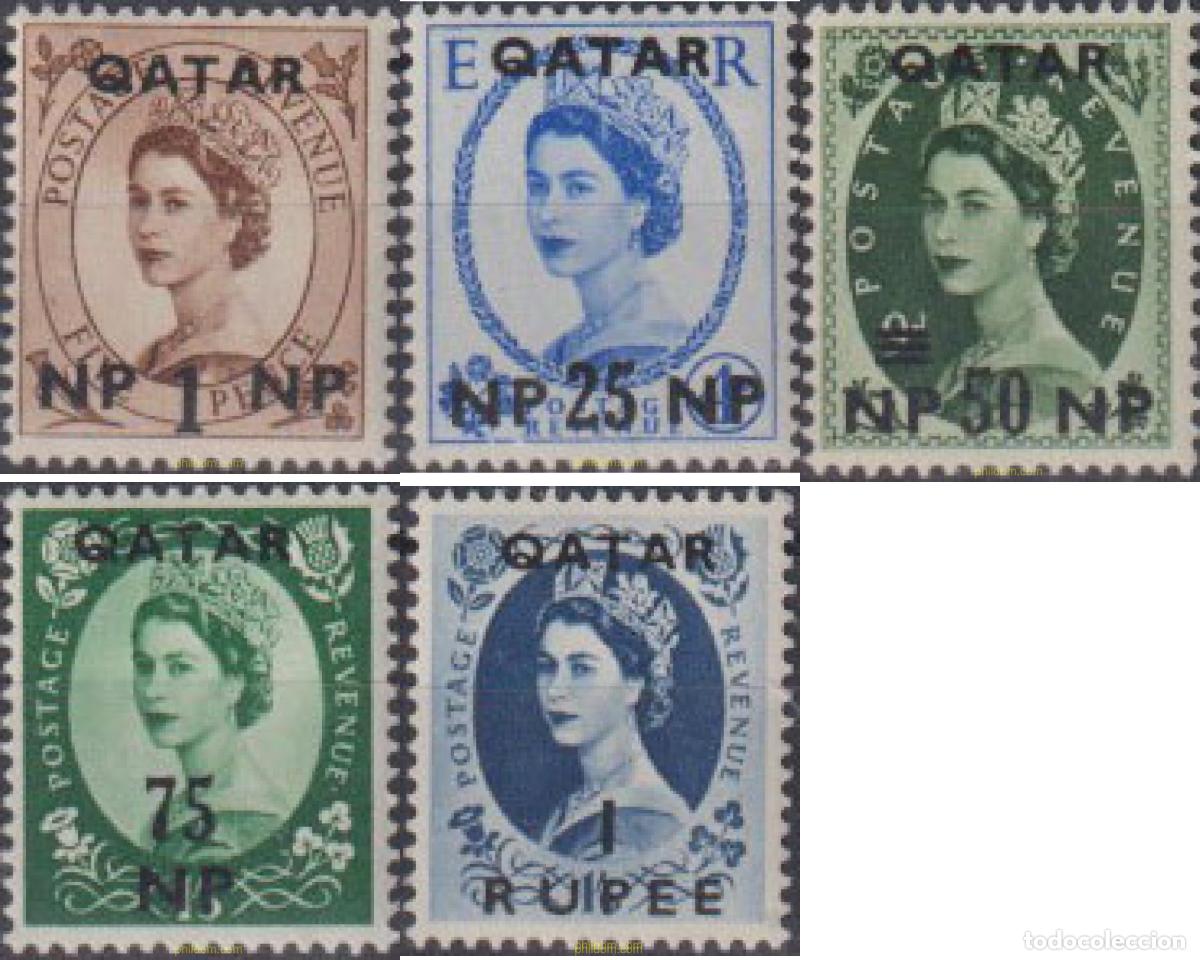 Sellos: 793951 MNH QATAR 1957 ISABEL II