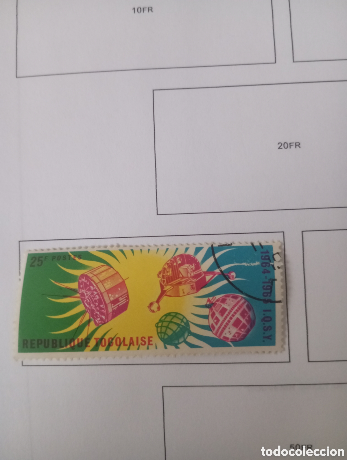 Sellos: TOGO, 1964, A&Ntilde;O INTERNACIONAL DEL SOL