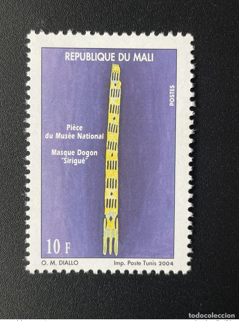 Sellos: Mali 2004 Mi. 2594II Pieza del Museo Nacional M&aacute;scara dog&oacute;n &laquo;Sirigu&eacute;&raquo; Art 1 val.