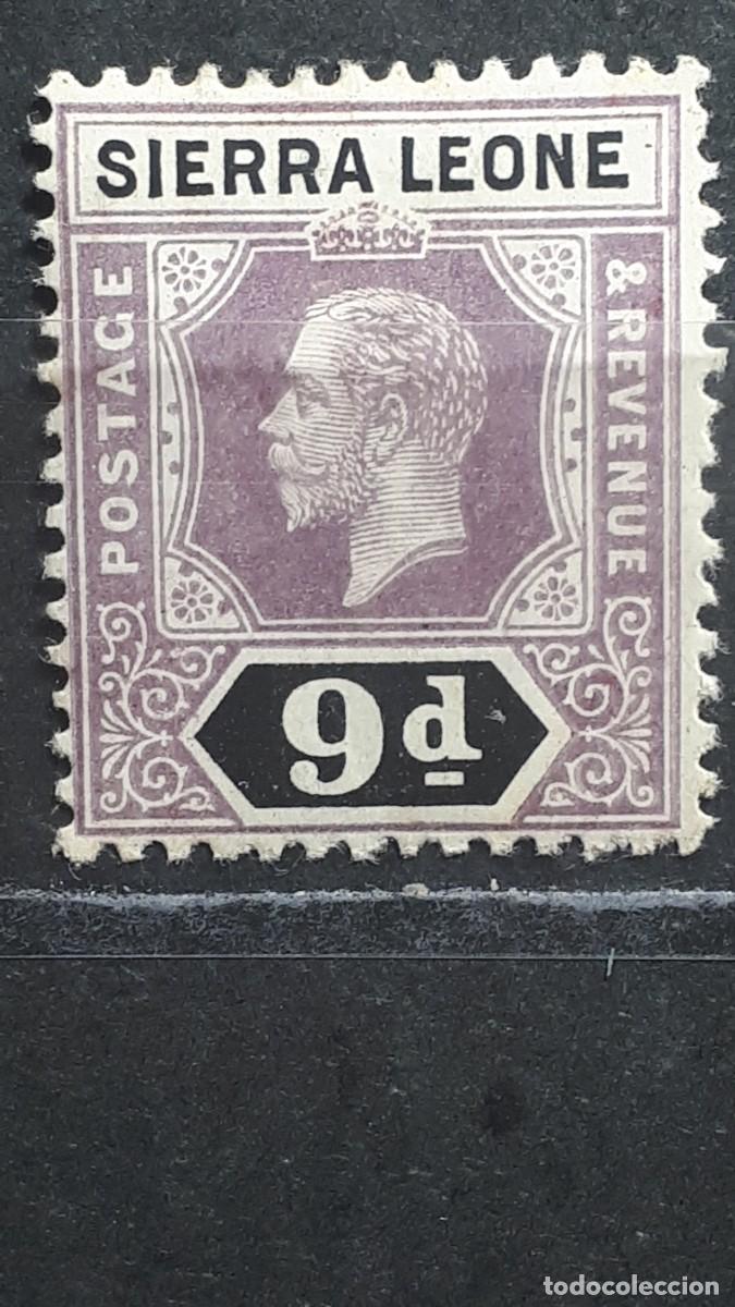 Sellos: SIERRA LEONA. A&Ntilde;O 1912. *. YVERT 98
