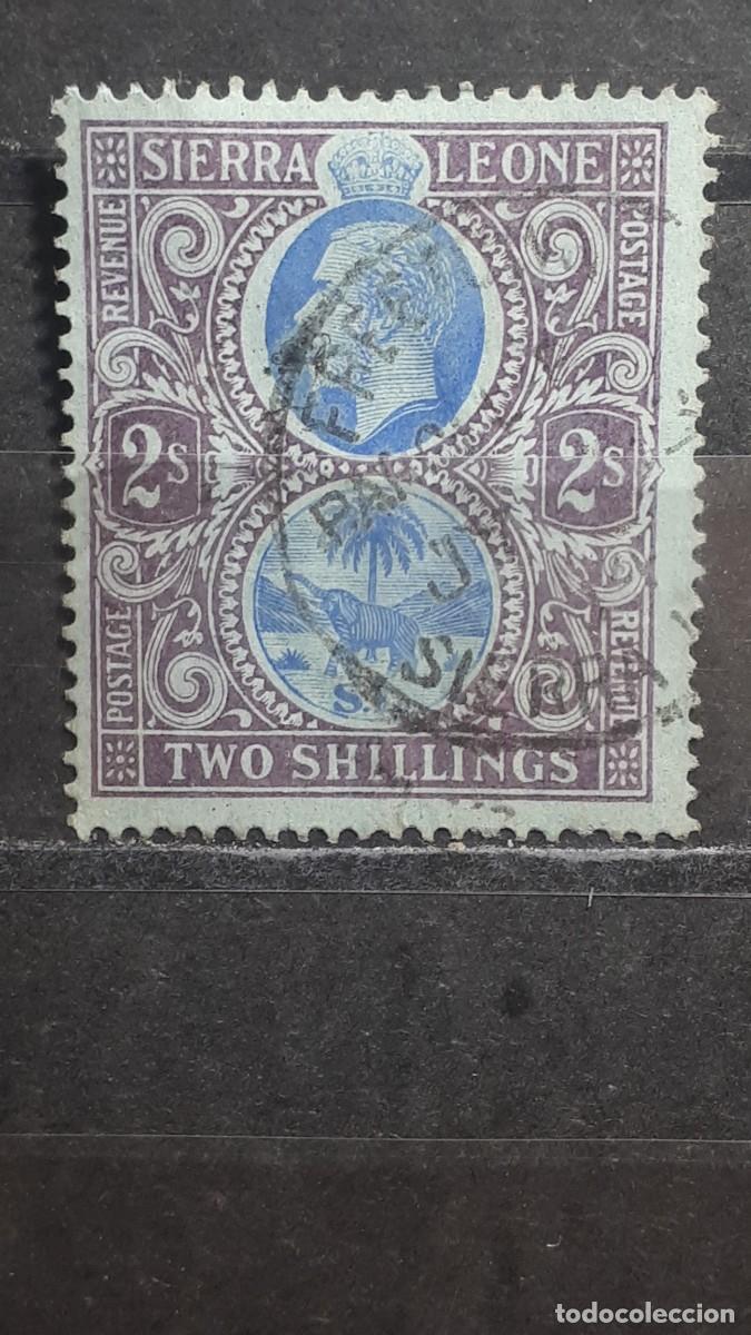 Sellos: SIERRA LEONA. A&Ntilde;O 1912. &deg;. YVERT 102