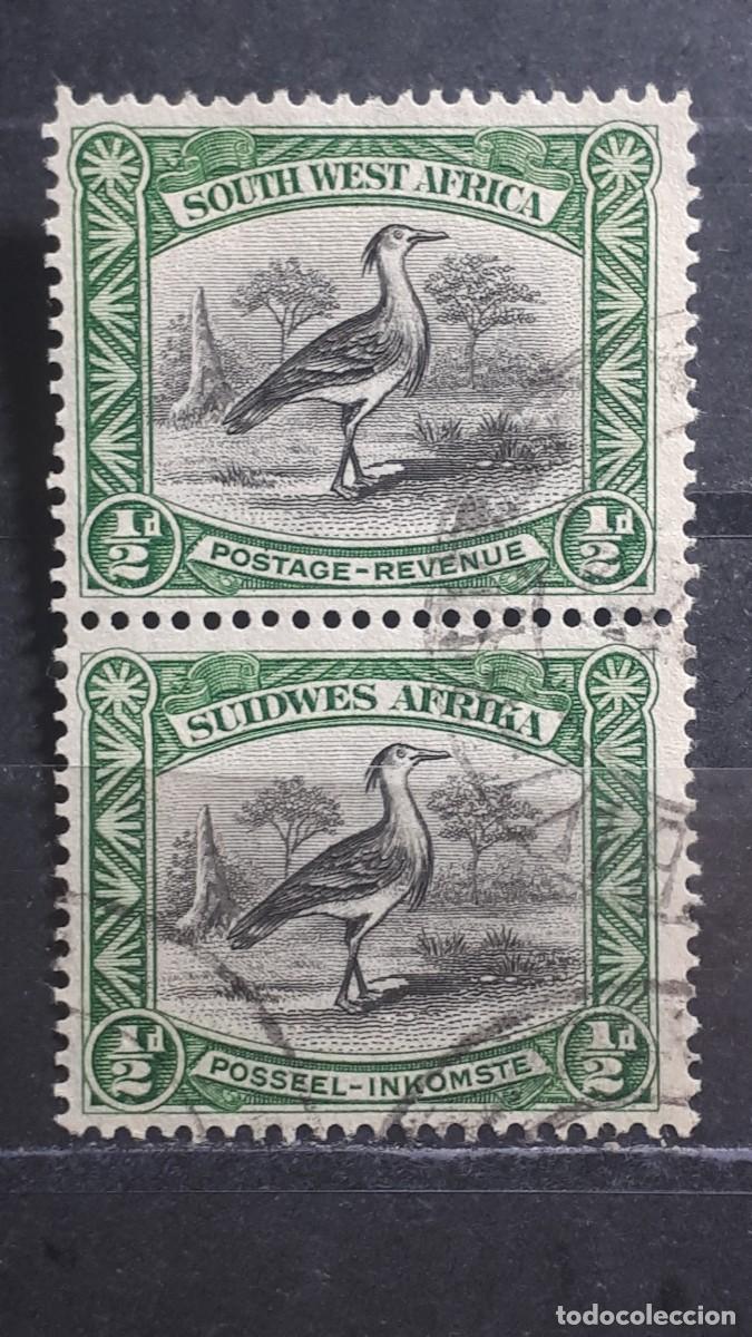 Sellos: SUROESTE DE AFRICA . A&Ntilde;O 1931. &deg;. YVERT 102 pareja