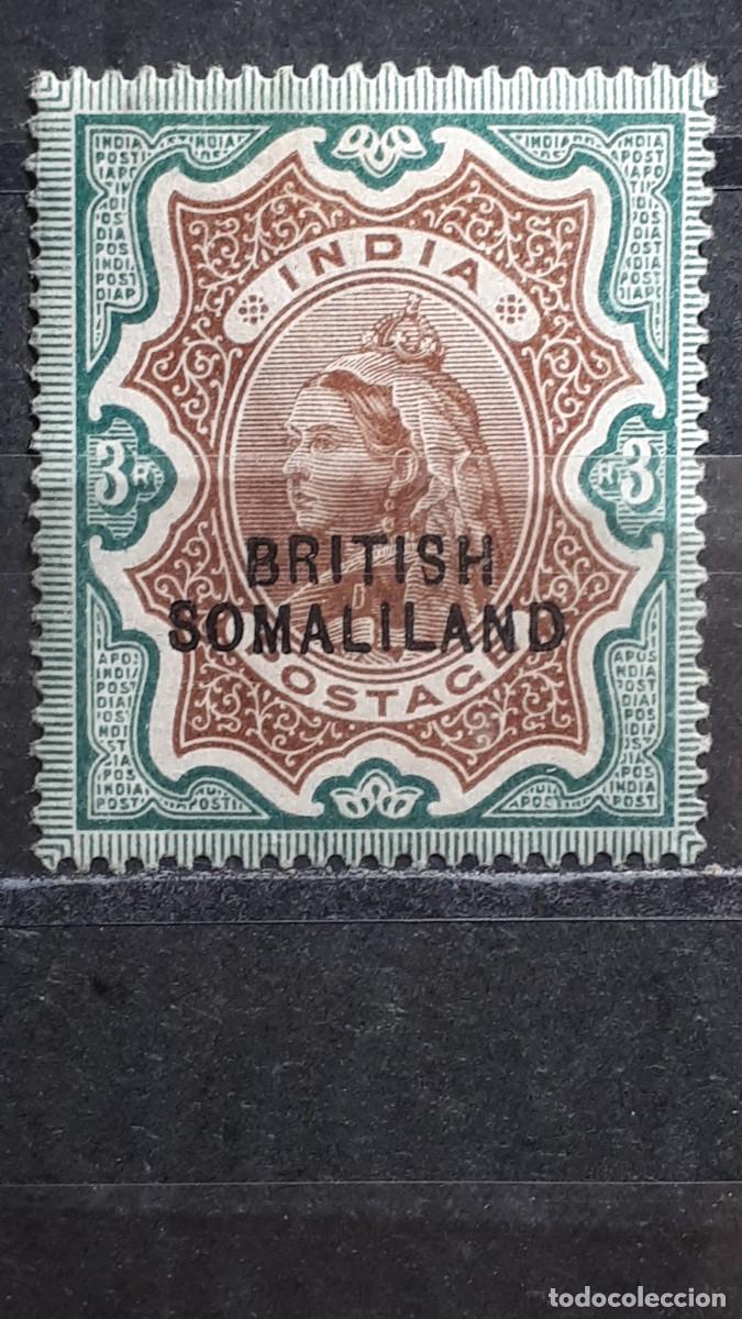 Sellos: SOMALILAND. A&Ntilde;O 1903 */(*). YVERT 12B