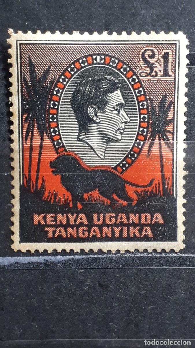 Sellos: KENIA-UGANDA. A&Ntilde;O 1938. *. YVERT 62