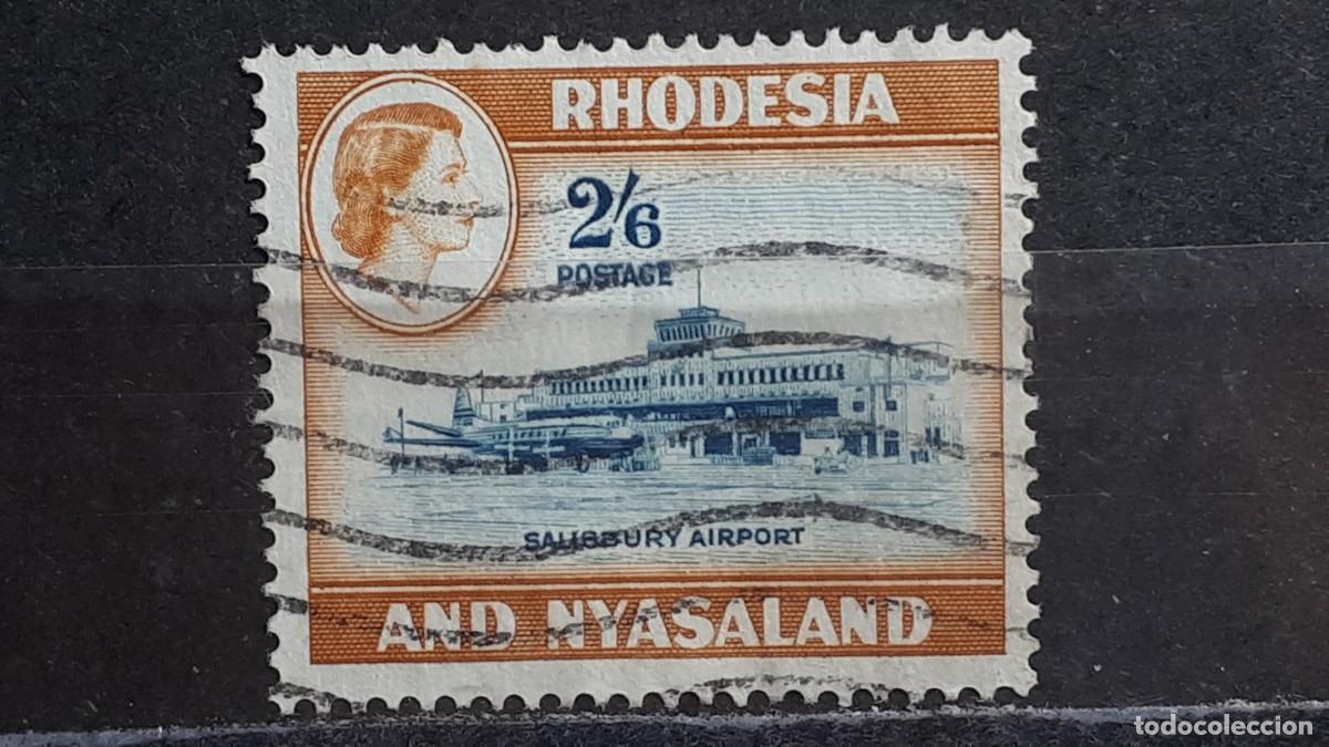 Sellos: RHODESIA y NYASALAND. A&Ntilde;O 1957. &deg;. YVERT 29