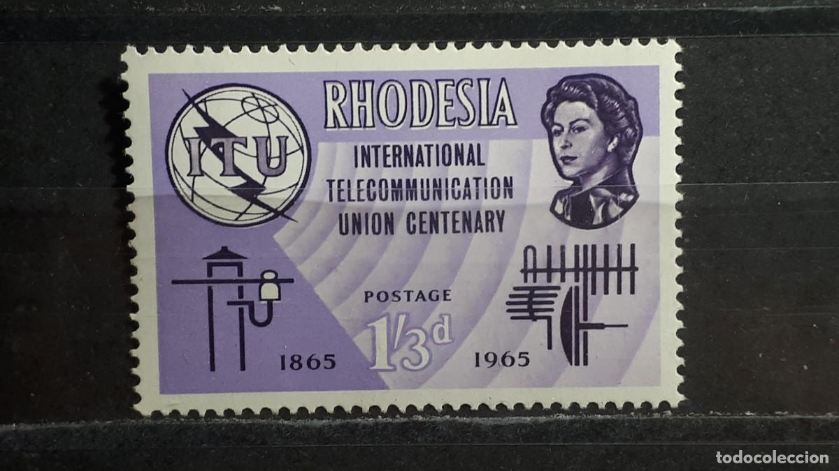 Sellos: RHODESIA. A&Ntilde;O 1965. **. YVERT 108