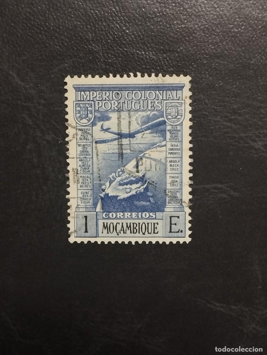 Sellos: 10.09/ Mozambique/ Colonia portuguesa. 1e. Sello suelto en usado