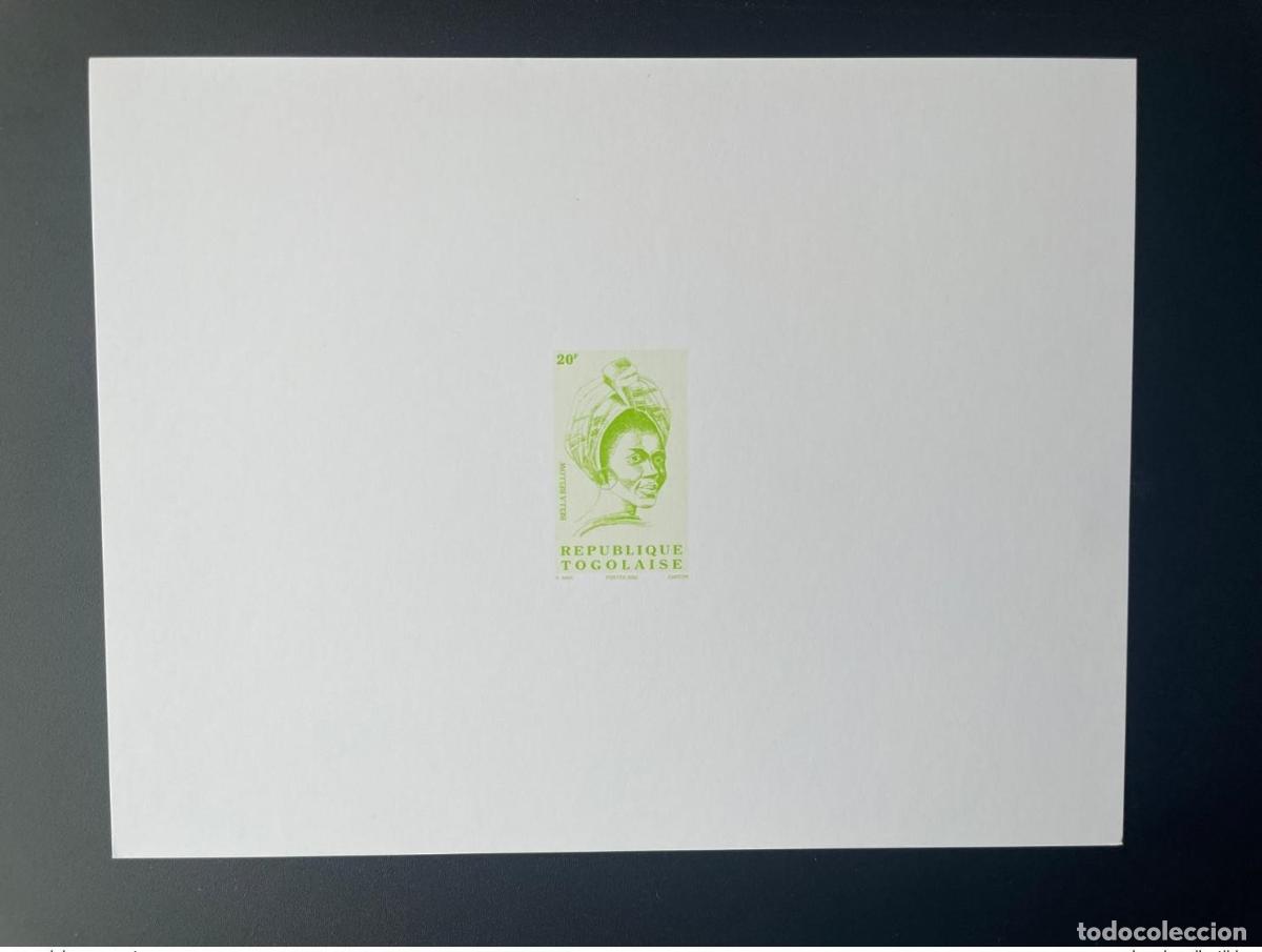 Sellos: Togo 2002 Luxury Proof Mi. 3241 Current Series Bella Bellow 20F