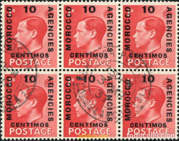 Sellos: 778726 USED MARRUECOS Agencia Britanica 1936 BASICA