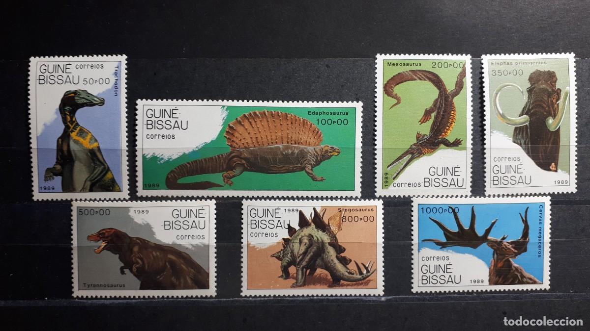Sellos: GUINEA BISSAU. A&Ntilde;O 1989.**. YVERT 542/8
