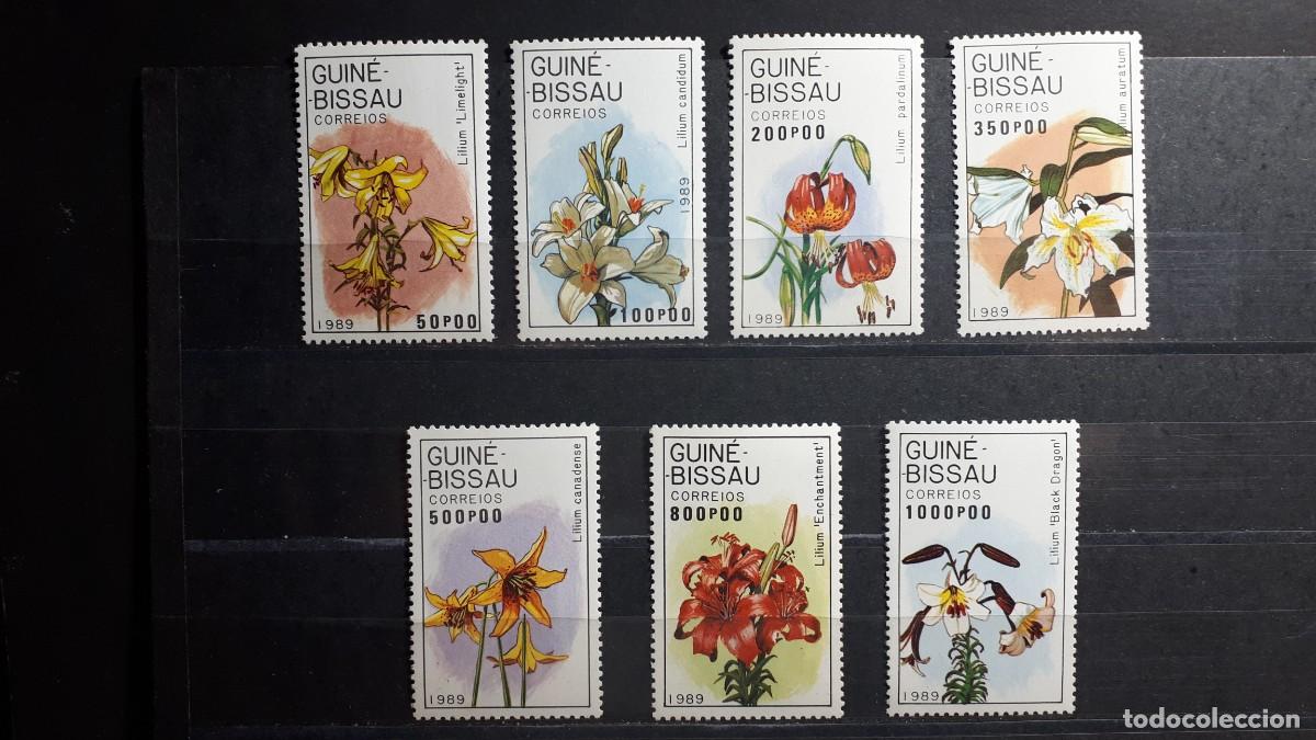 Sellos: GUINEA BISSAU. A&Ntilde;O 1989.**. YVERT 500/6