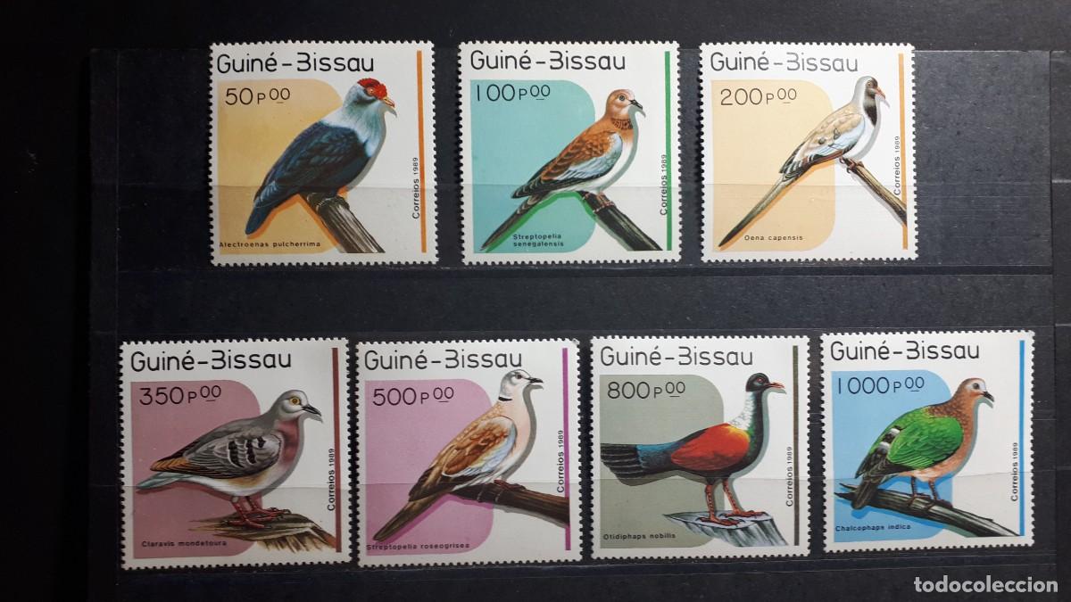 Sellos: GUINEA BISSAU. A&Ntilde;O 1989.**. YVERT 507/13