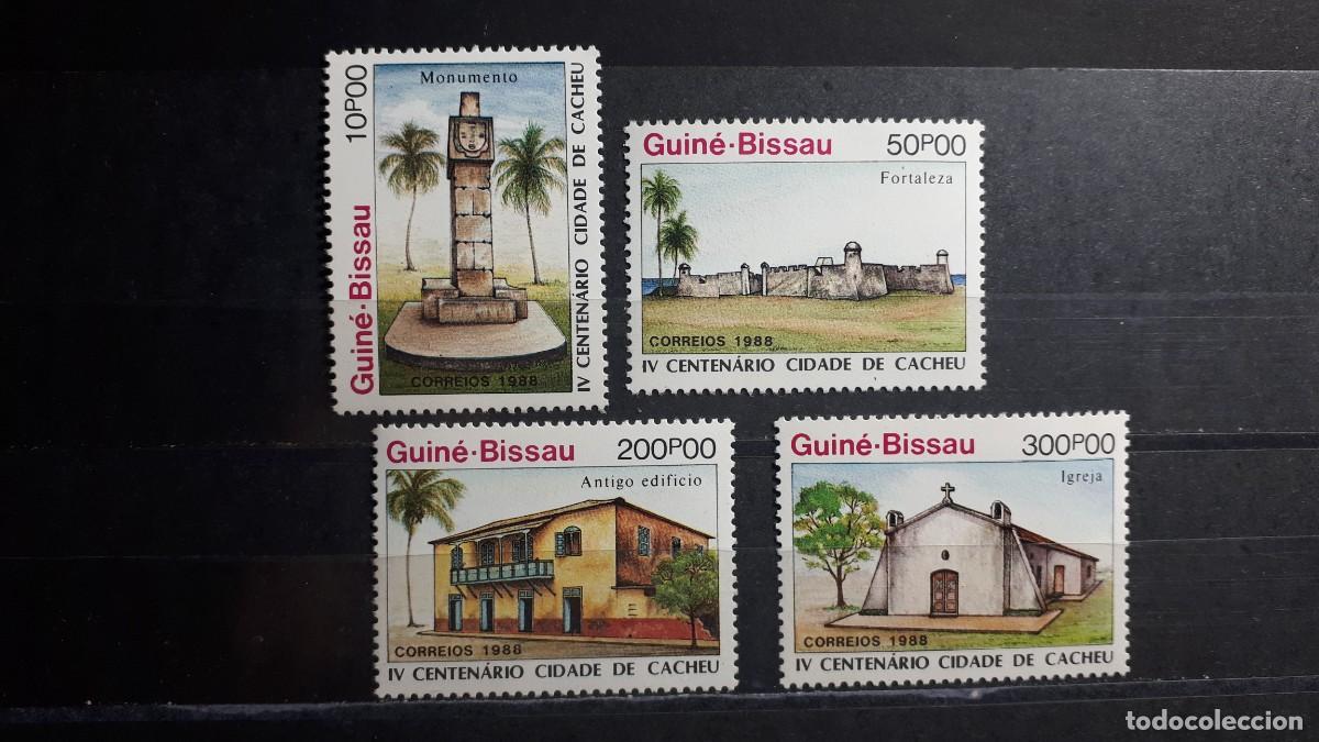 Sellos: GUINEA BISSAU. A&Ntilde;O 1989.**. YVERT 496/9