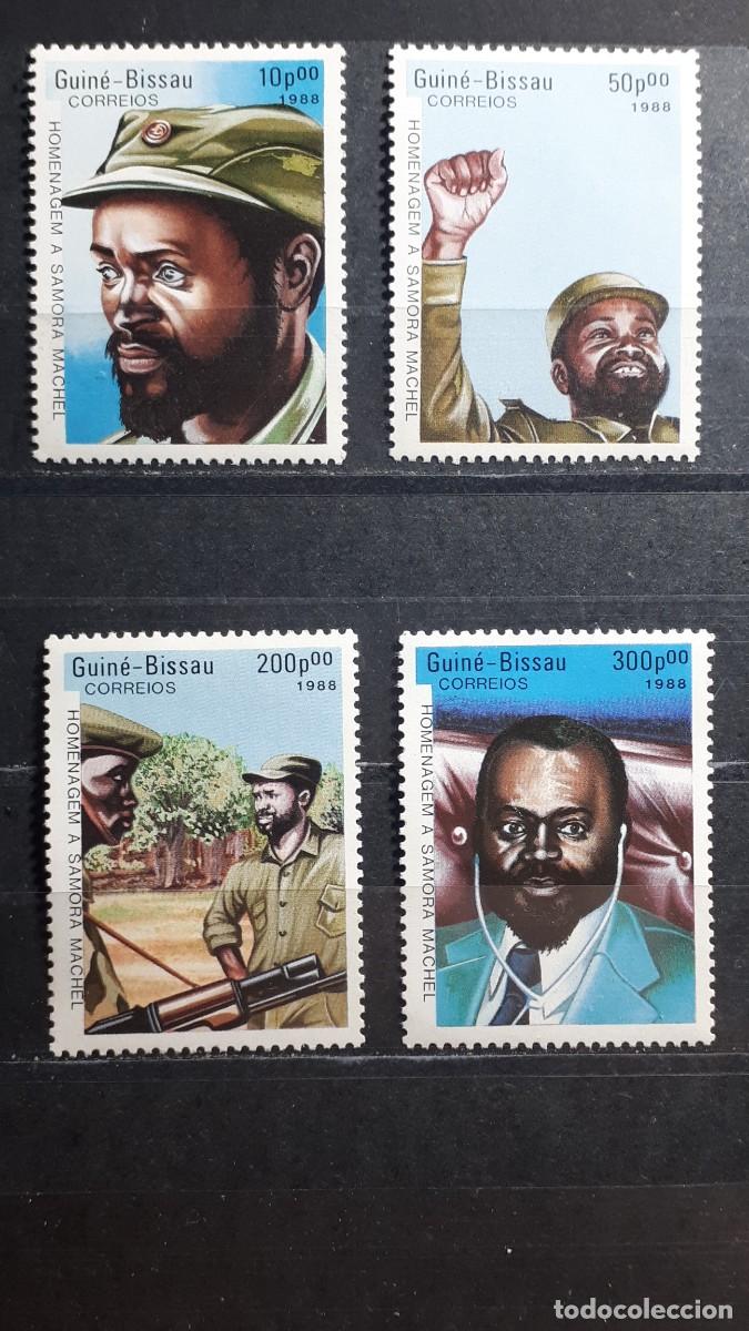 Sellos: GUINEA BISSAU. A&Ntilde;O 1988.**. YVERT 439/42