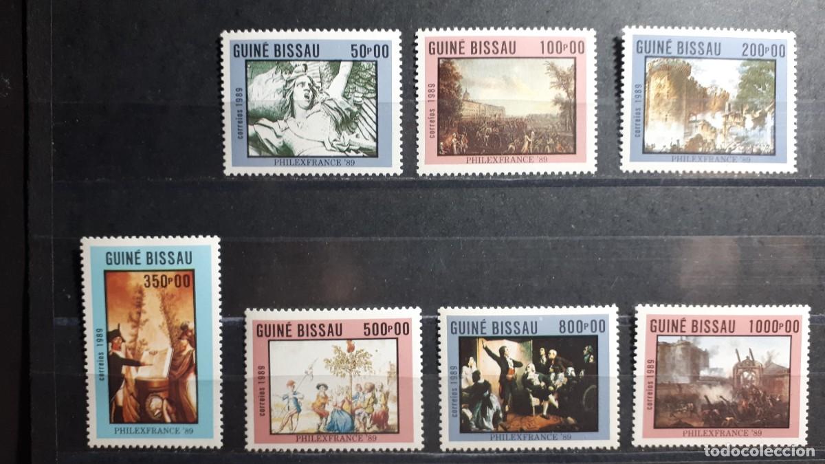 Sellos: GUINEA BISSAU. A&Ntilde;O 1989.**. YVERT 514/20