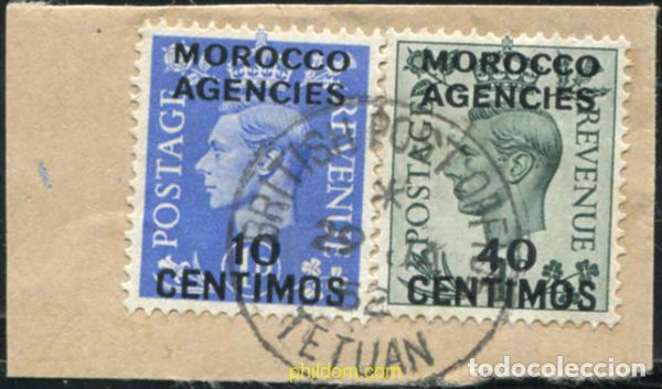 Sellos: 778773 USED MARRUECOS Agencia Britanica 1951 REY