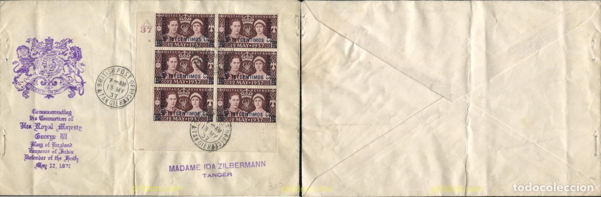 Sellos: 778739 USED MARRUECOS Agencia Britanica 1937 SELLO DE GRAN BRETA&Ntilde;A DEL 1937, SOBRECARGADO