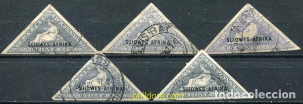 Sellos: 794474 USED SUR OESTE AFRICANO 1927 SELLOS DE AFRICA DEL SUR DE 1926 SOBRECARGADOS