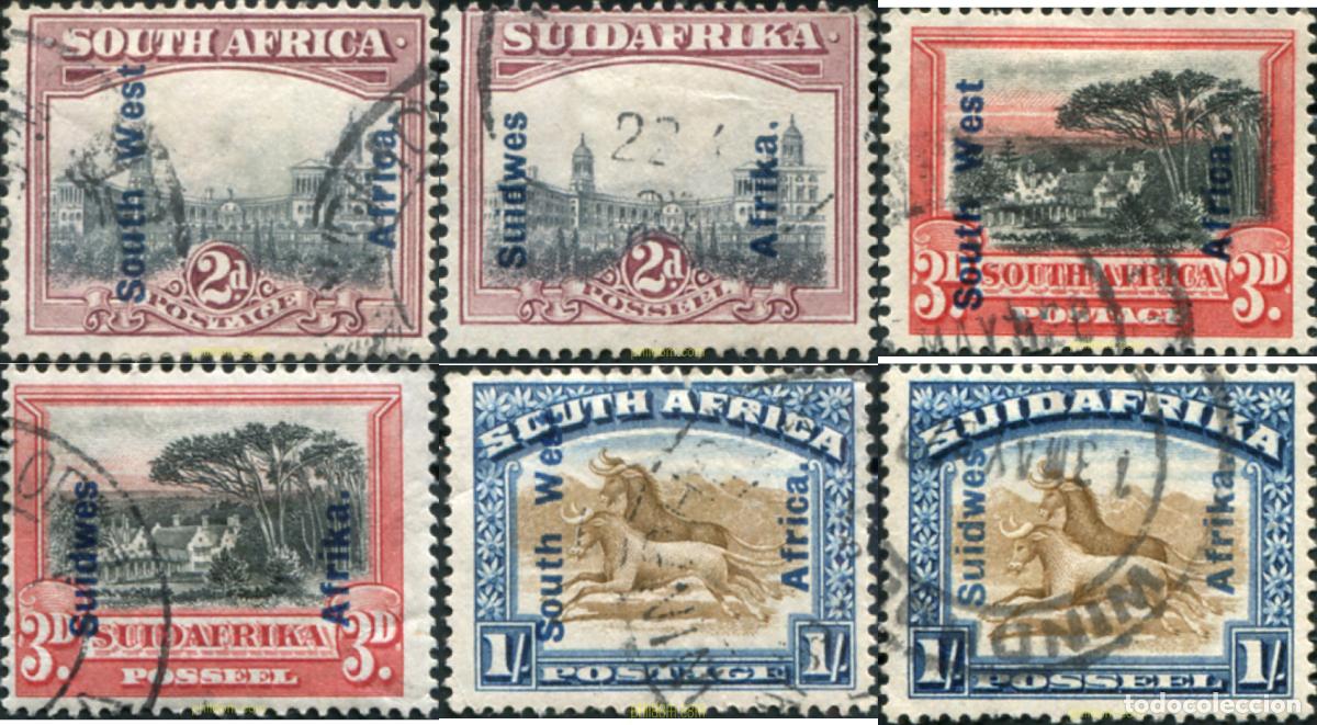 Sellos: 794478 USED SUR OESTE AFRICANO 1927 SERIE BASICA