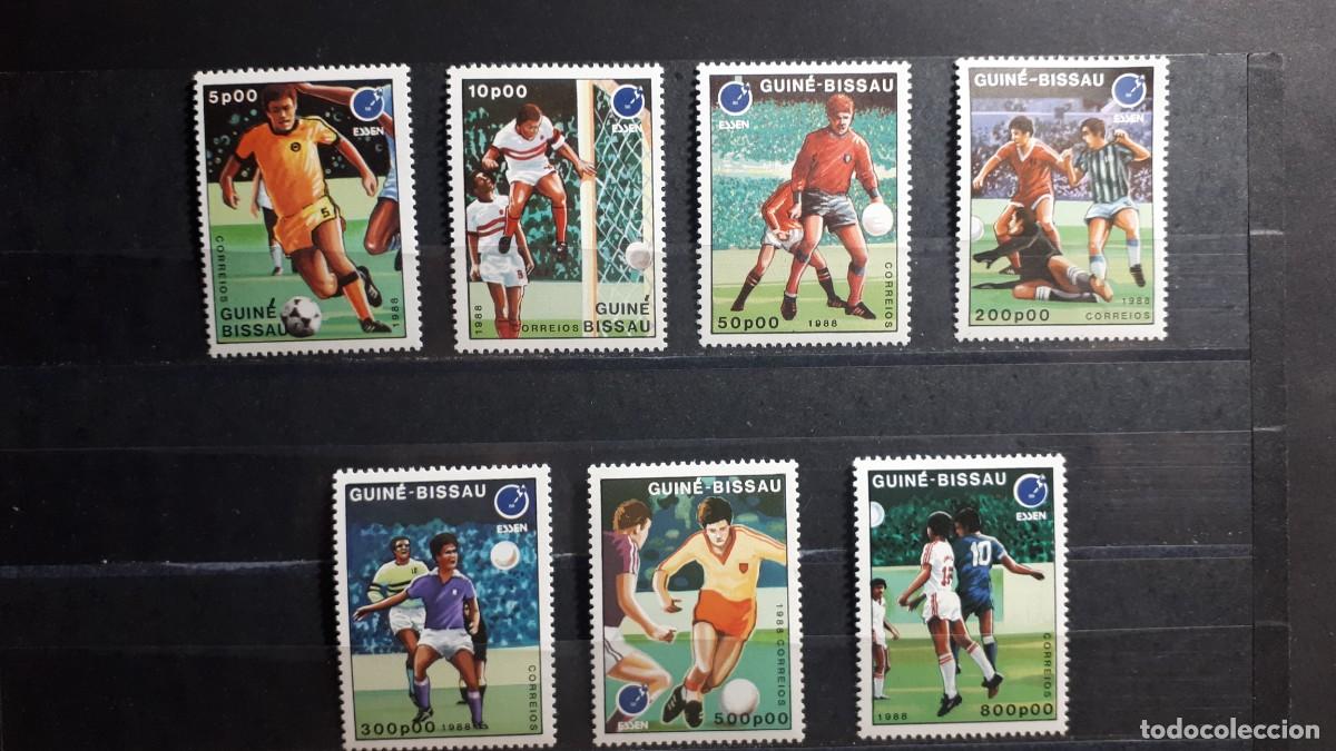 Sellos: GUINEA BISSAU. A&Ntilde;O 1988.**. YVERT 432/8