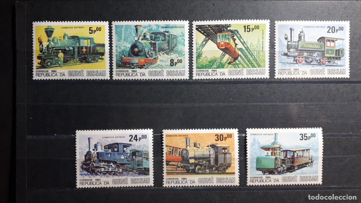 Sellos: GUINEA BISSAU. A&Ntilde;O 1984. **. YVERT 328/34