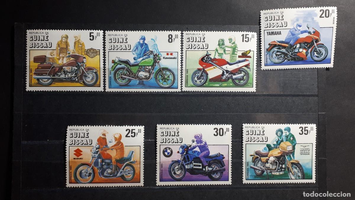 Sellos: GUINEA BISSAU. A&Ntilde;O 1985. **. YVERT 337/43
