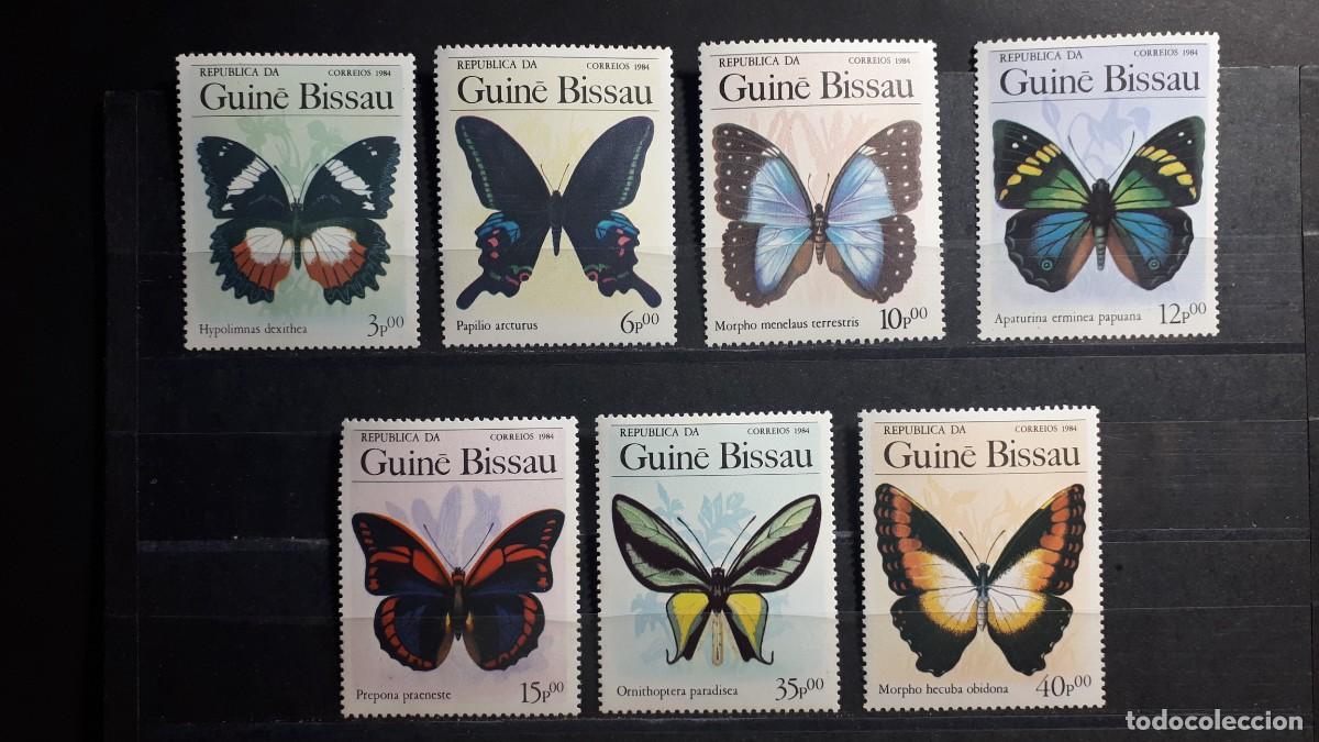 Sellos: GUINEA BISSAU. A&Ntilde;O 1984. **. YVERT 314/20