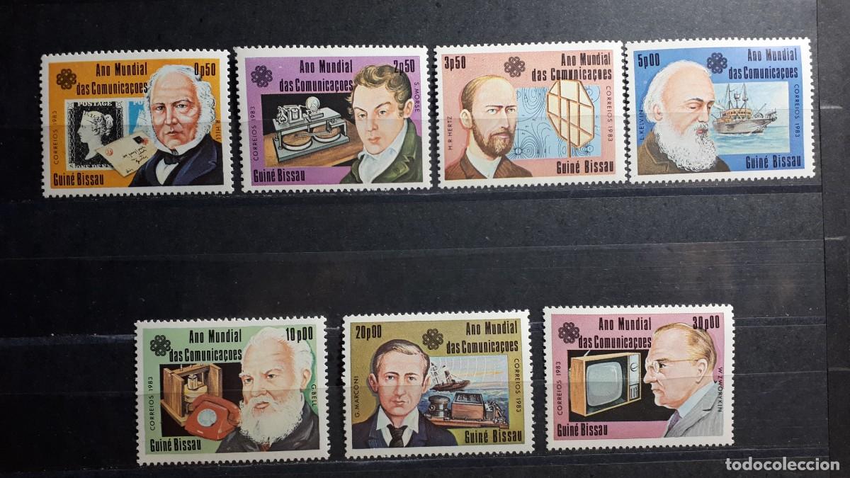 Sellos: GUINEA BISSAU. A&Ntilde;O 1983. **. YVERT 231/7